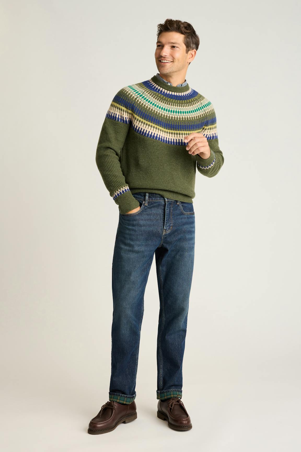 Jazzy Fair Isle Sweater