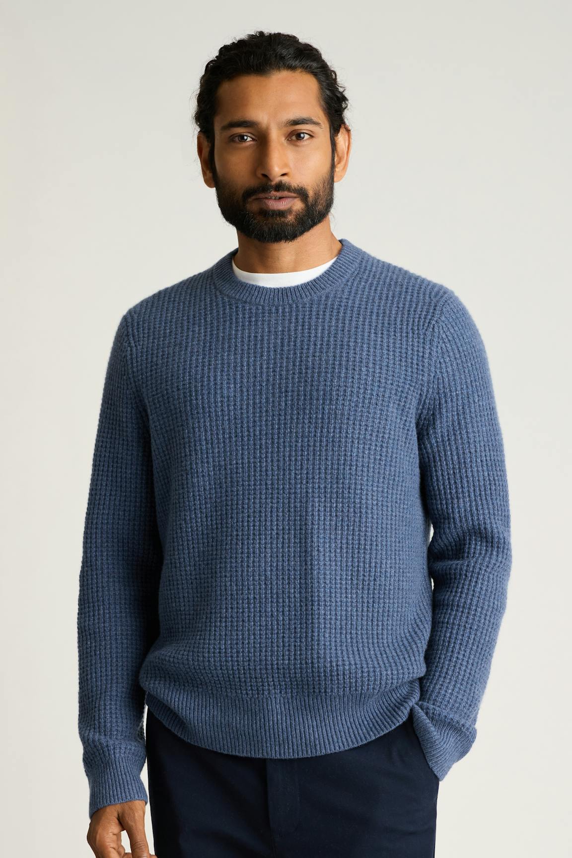 Italian Cashmere Crew Neck Sweater