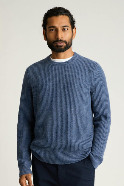Italian Cashmere Crew Neck Sweater