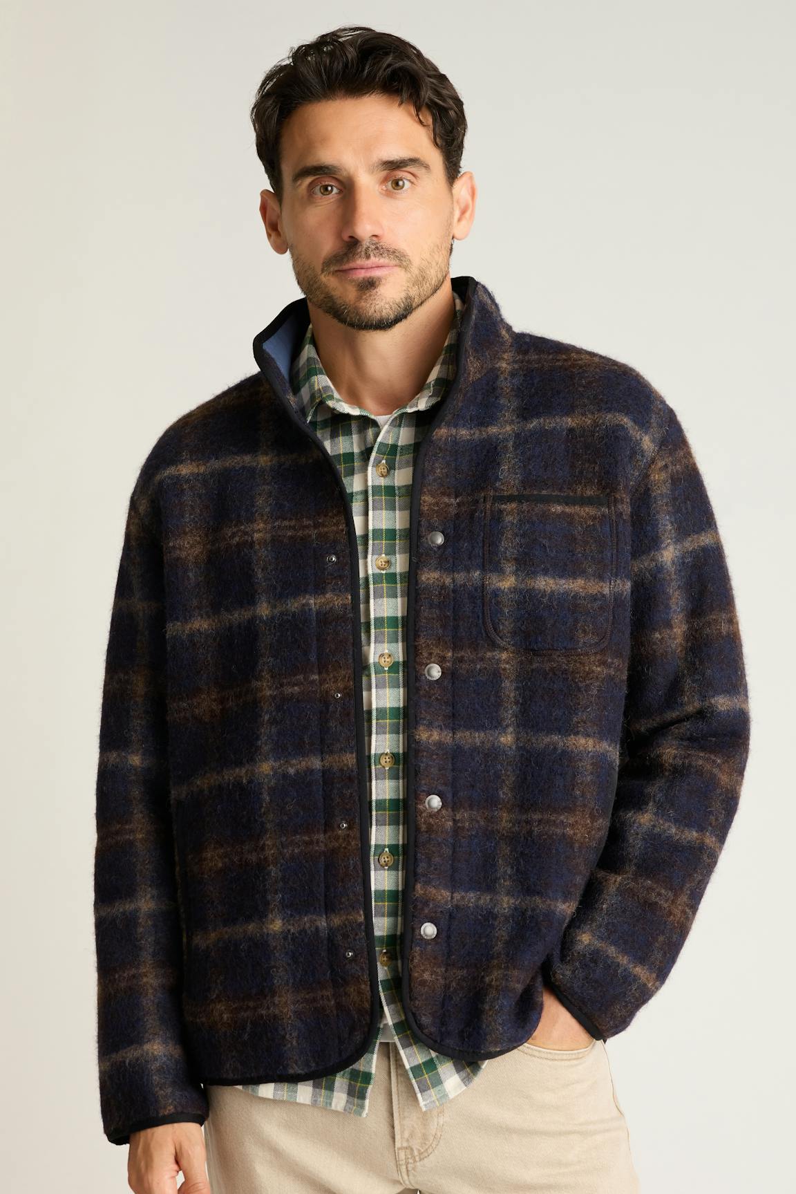 Italian Wool Fleece Jacket