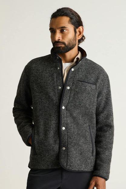 Italian Wool Fleece Jacket