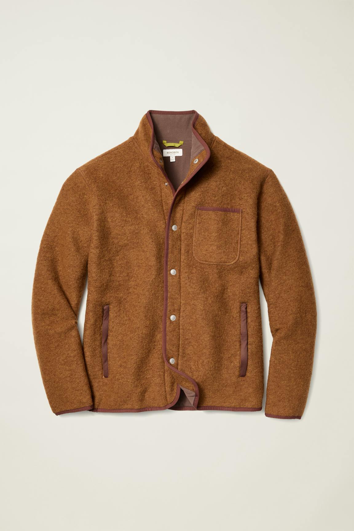 Italian Wool Fleece Jacket