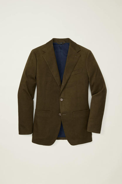 Jetsetter Italian Brushed Cotton Blazer
