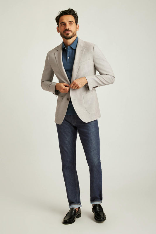 Jetsetter Unconstructed Italian Wool Blazer