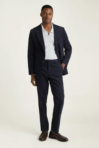 Jetsetter Italian Brushed Cotton Blazer