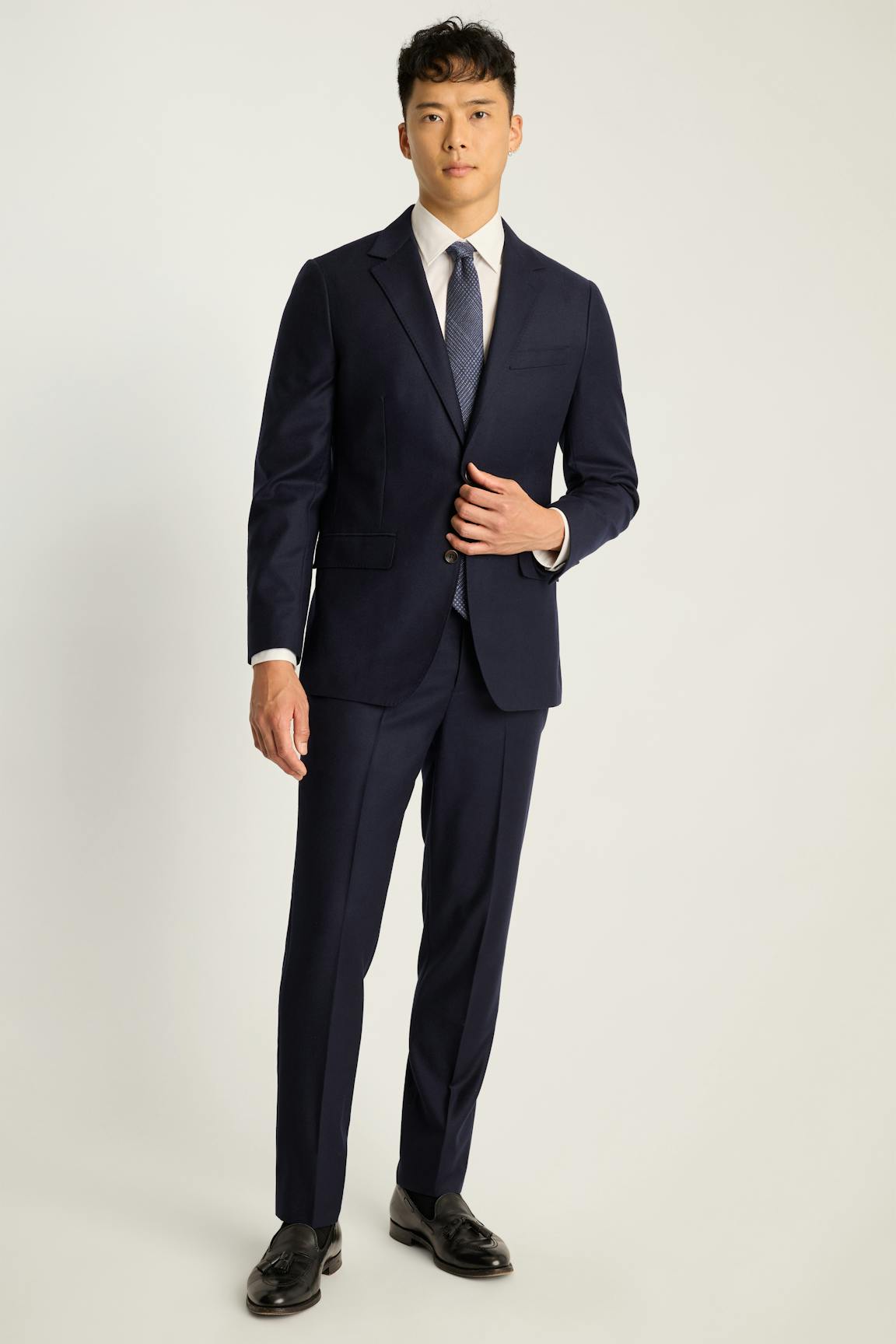 Jetsetter Italian Brushed Wool Blazer