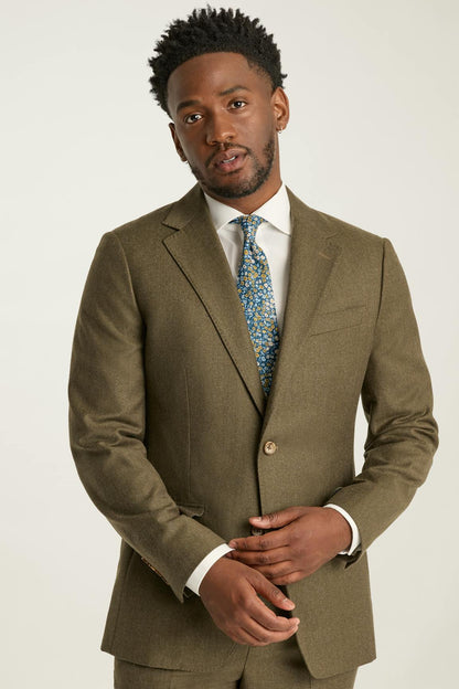 Jetsetter Italian Brushed Wool Blazer