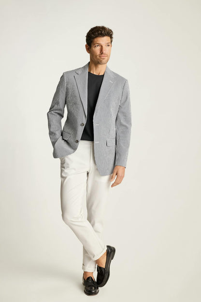 Jetsetter Italian Seersucker Blazer
