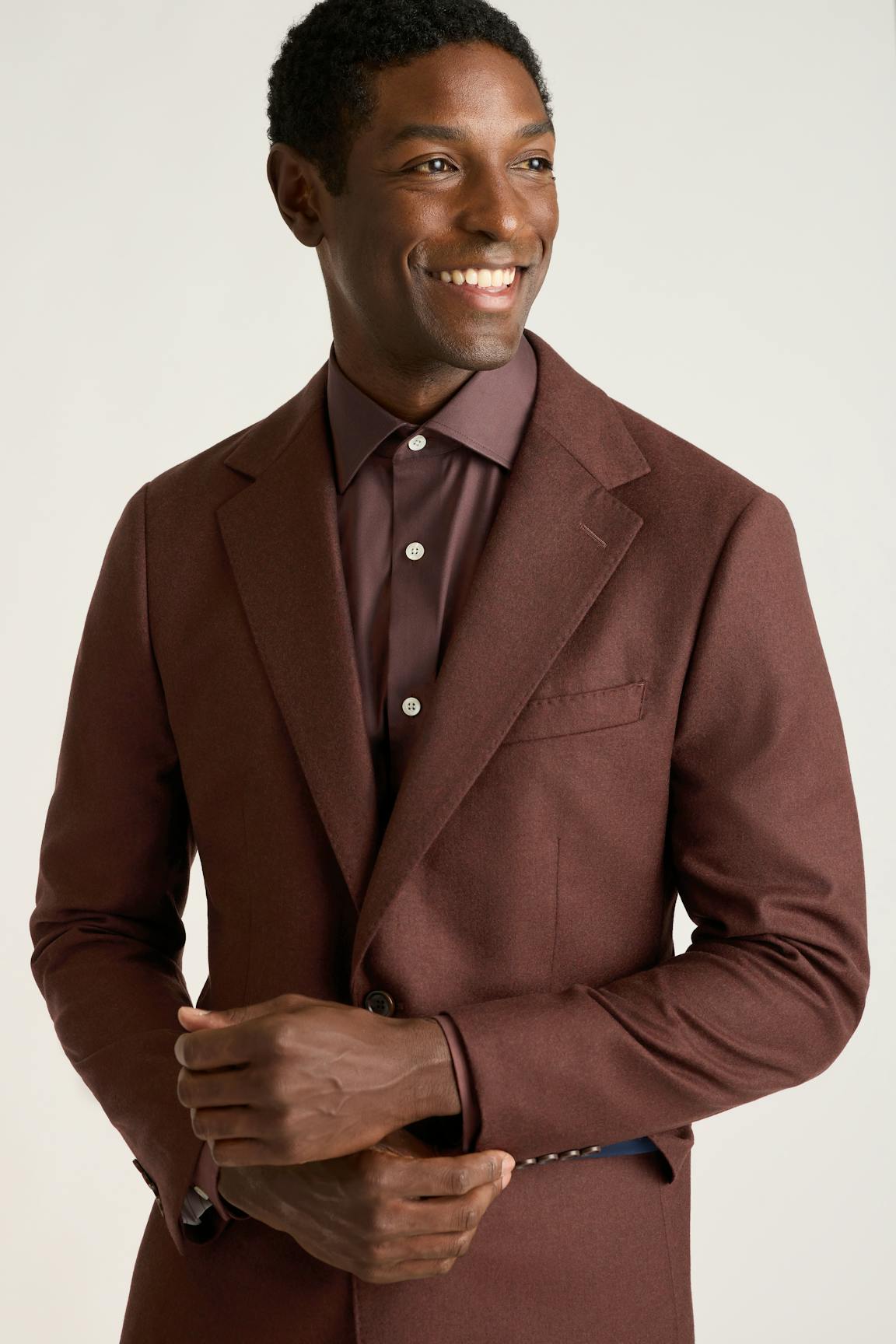 Jetsetter Italian Brushed Wool Blazer