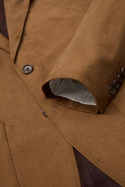 Jetsetter Italian Brushed Cotton Blazer