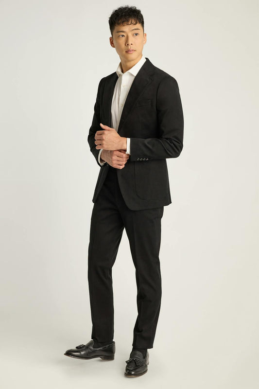 Jetsetter Italian Brushed Cotton Blazer