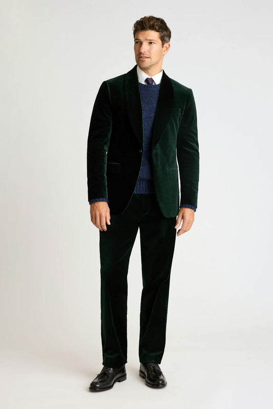 Jetsetter Italian Velvet Blazer