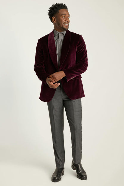 Jetsetter Italian Velvet Blazer