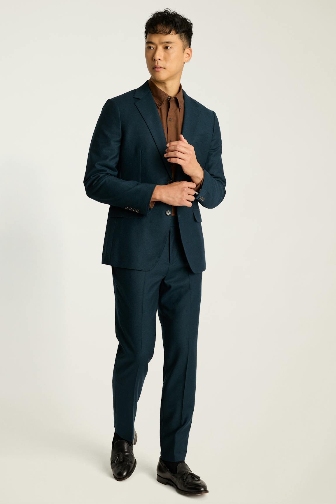 Jetsetter Italian Brushed Wool Blazer