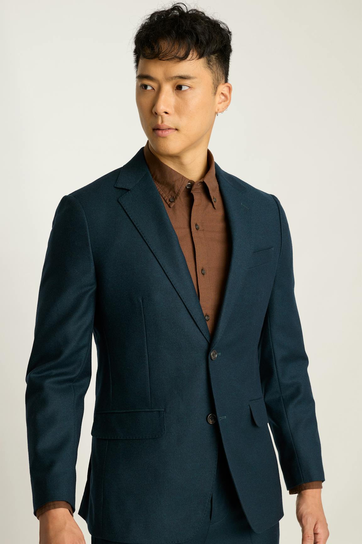 Jetsetter Italian Brushed Wool Blazer