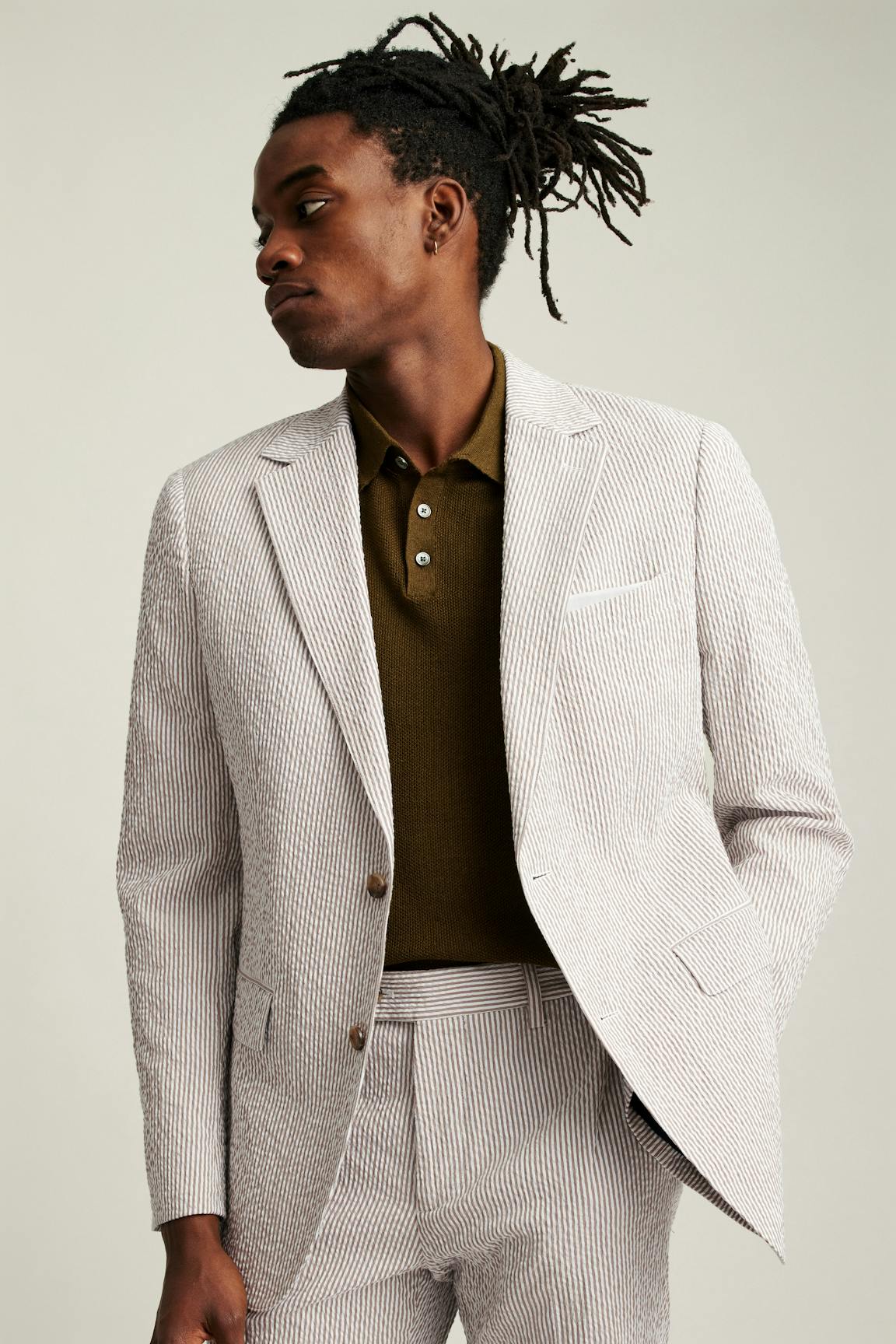 Jetsetter Italian Seersucker Blazer