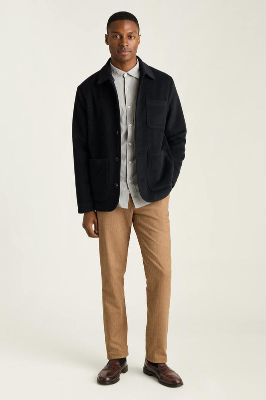 Wool Cashmere Chore Jacket
