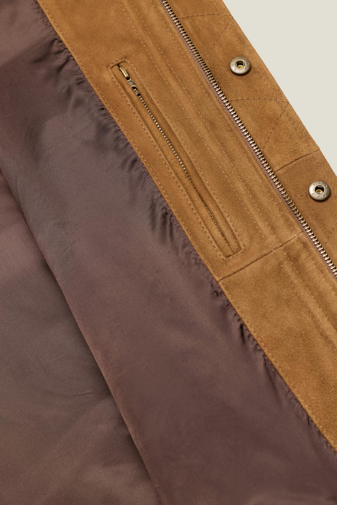 The Suede Bomber Jacket