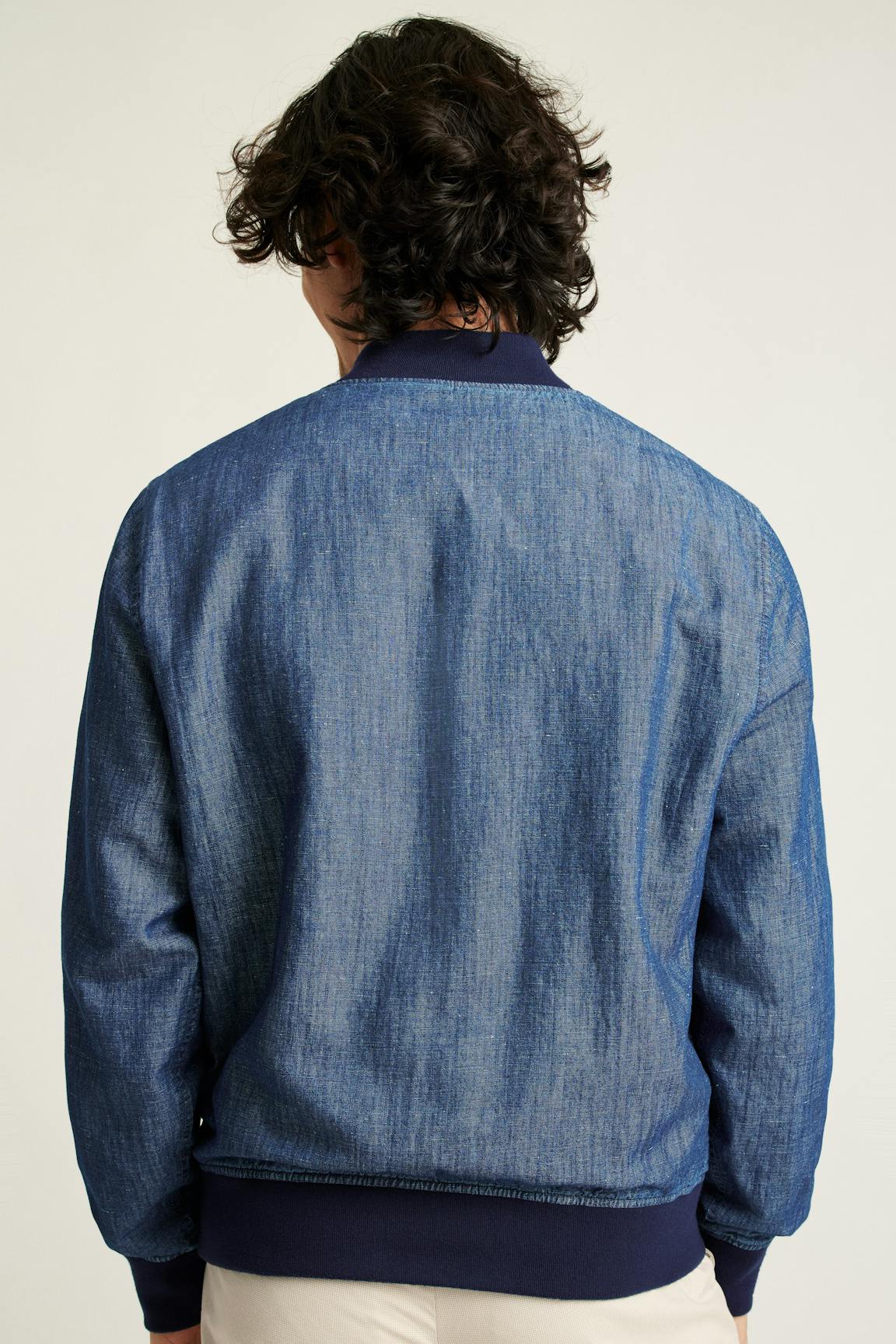 Chambray Bomber