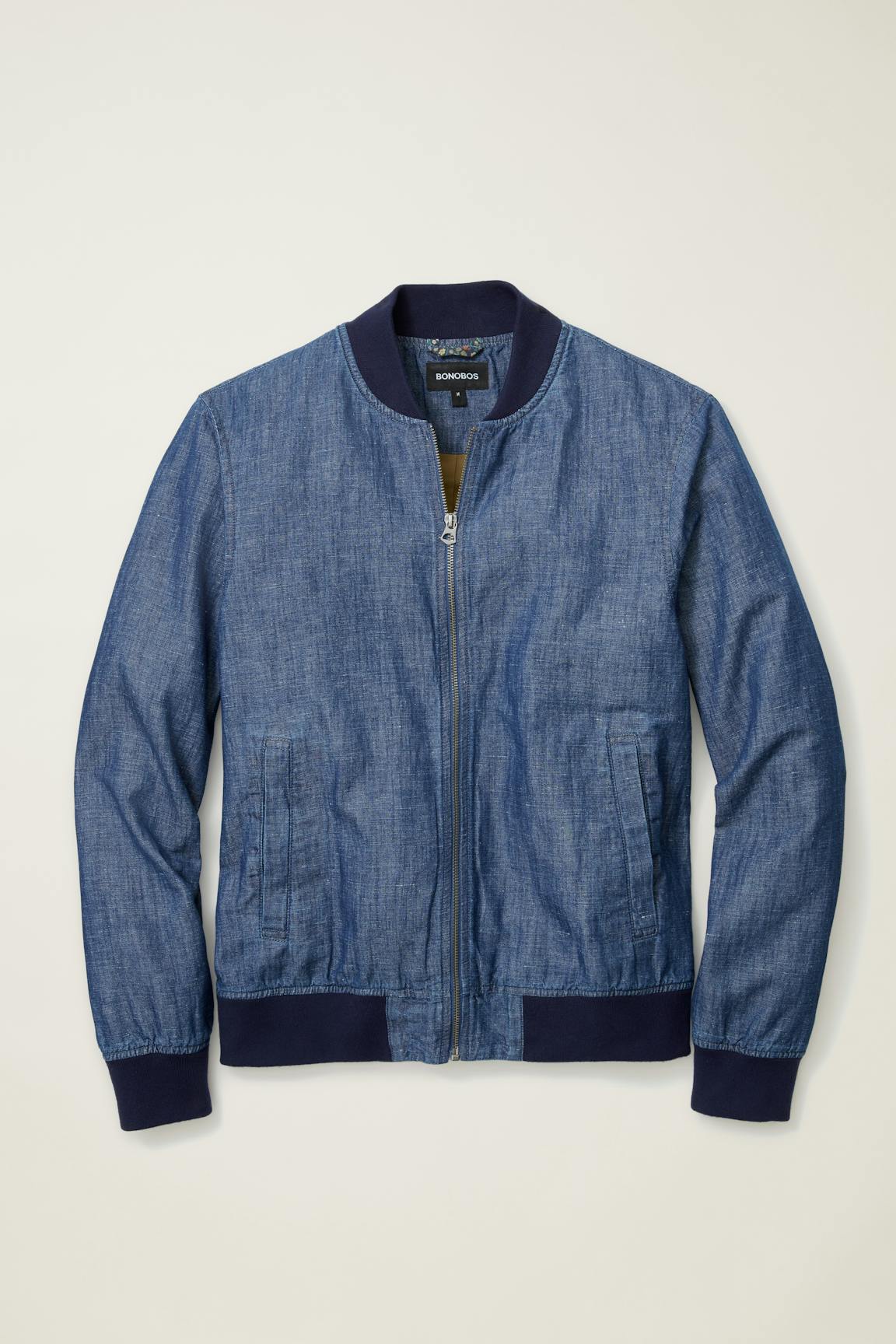 Chambray Bomber