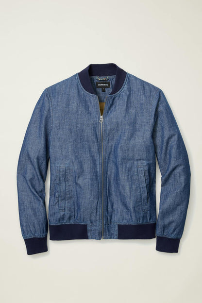 Chambray Bomber