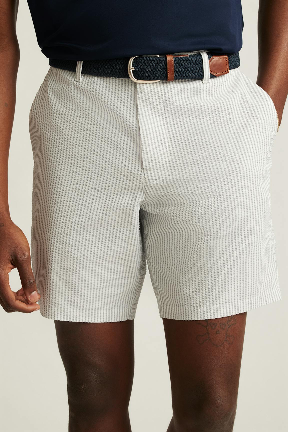 Performance Seersucker Golf Short