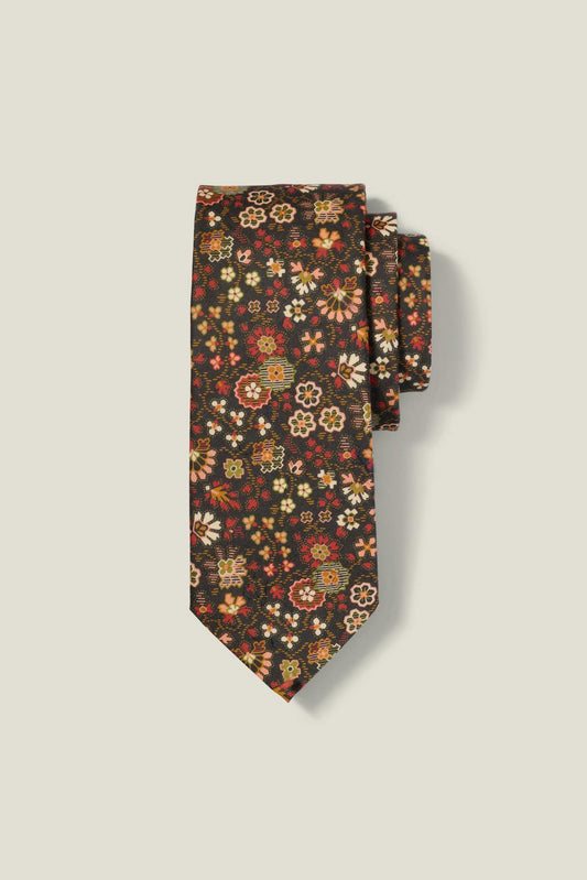 Cotton Necktie Made With Liberty Fabric